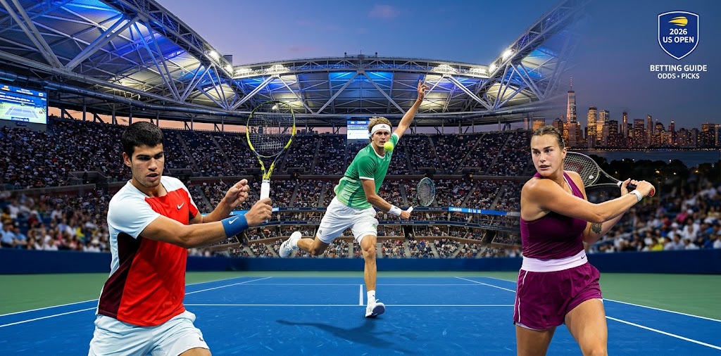 US Open Tennis 2026 Betting Guide: Odds, Outrights, and Best Daily Picks to Win in NY