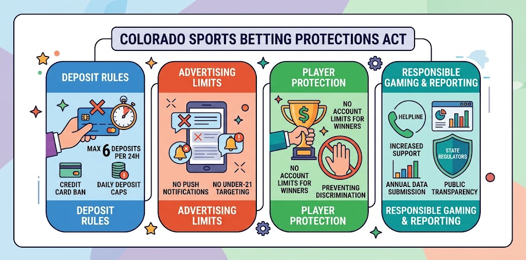 Colorado Sports Betting Protections Act Now Law