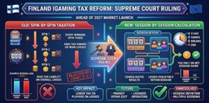 Finland iGaming regulation: Supreme Court Strikes Down Spin-Based Tax Ahead of 2027
