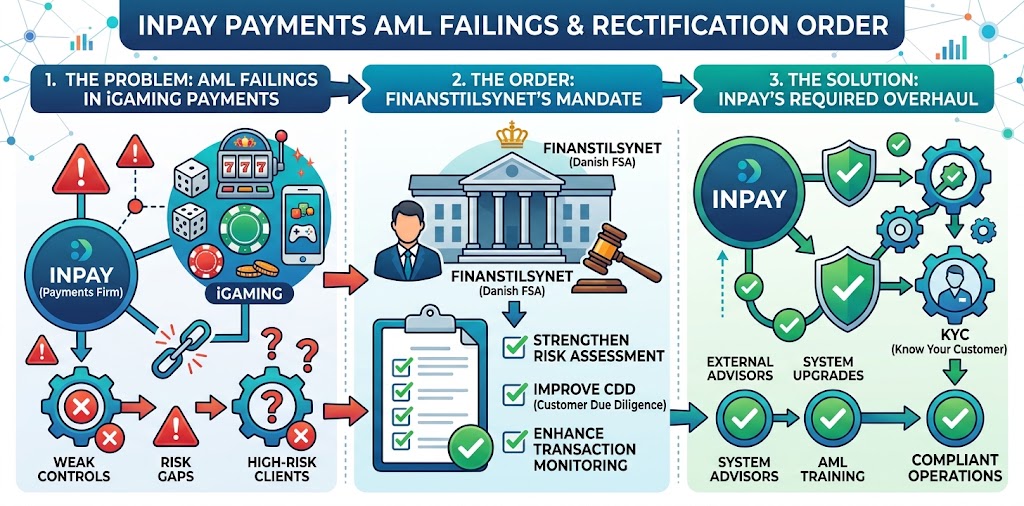 Inpay AML Failings: Finanstilsynet Orders Compliance Overhaul