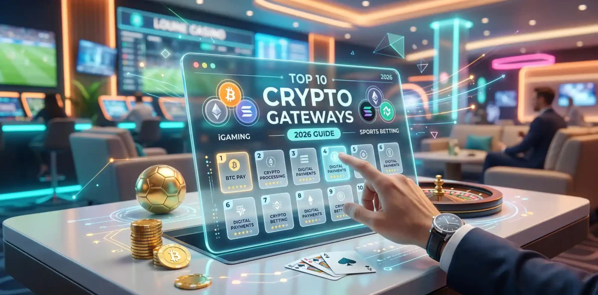 Top 10 Crypto Payment Gateways for Online Casinos & Sportsbooks (2026 Guide)