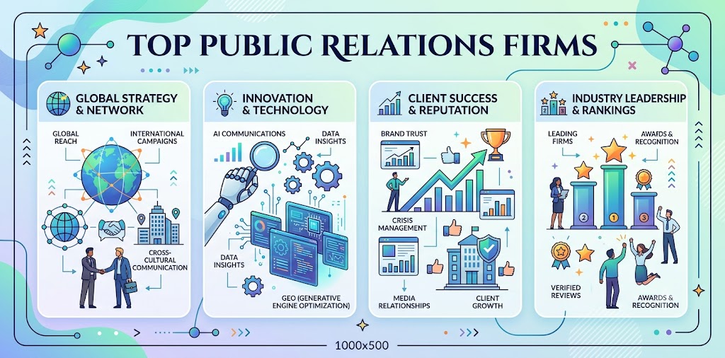 Top 10 List of the Best Public Relations Agencies + Reviews (2026)