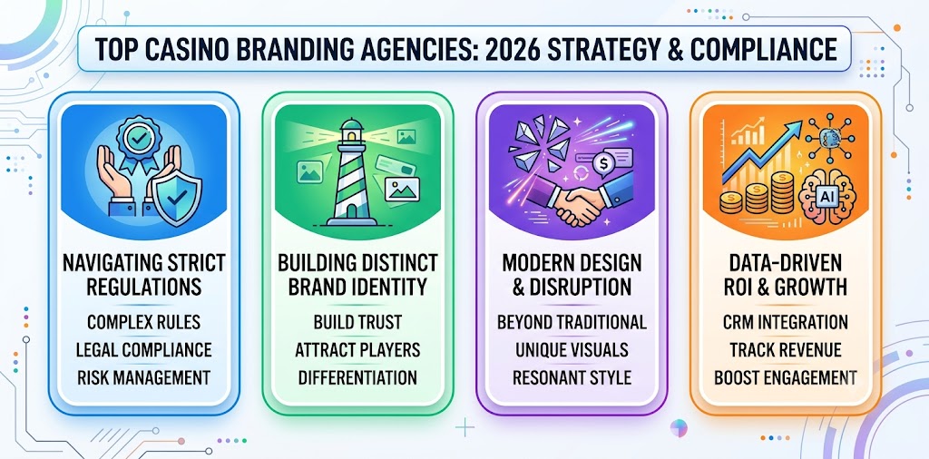 Top 20 Branding Companies for Casinos & Player Acquisition Strategy