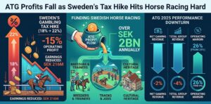 ATG Profits Fall as Sweden's Tax Hike Hits Horse Racing Hard