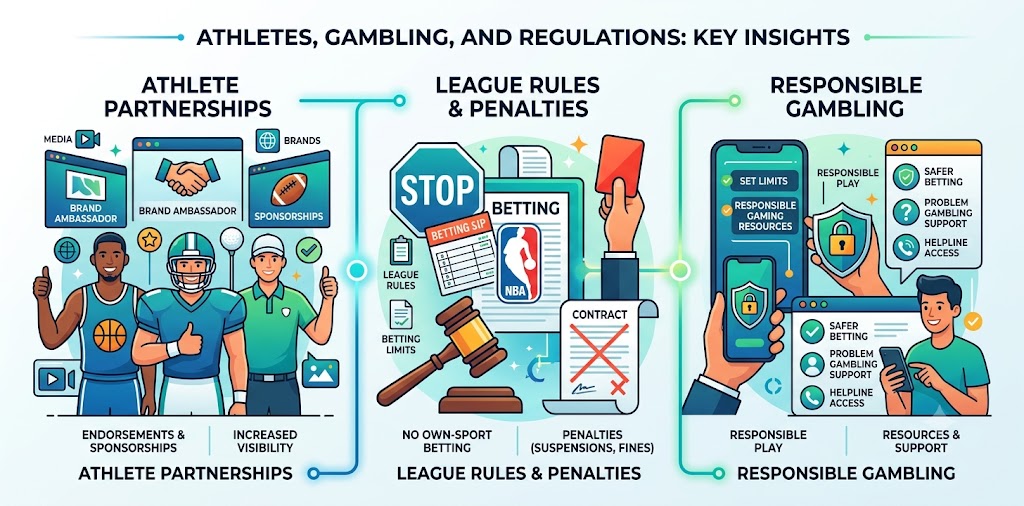 Athlete Sportsbook Partnerships: Endorsements, Rules & Responsible Gambling