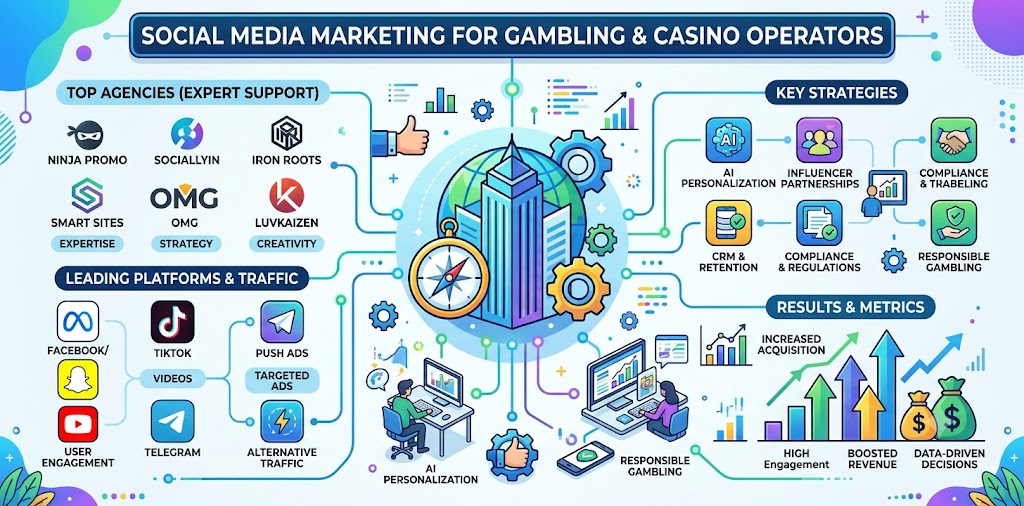 Best Social Media Agencies for Casinos & Gambling