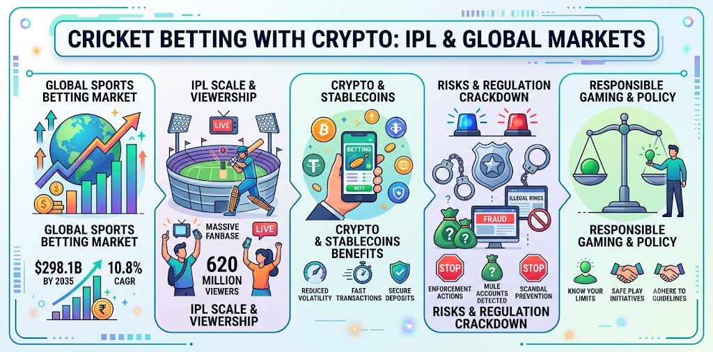 Crypto Cricket Betting in 2026: IPL Scandals & Global Market Trends