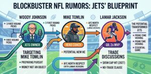 Blockbuster NFL Rumors: Jets' Woody Johnson Targeting Mike Tomlin as HC, Could Trigger Lamar Jackson Trade