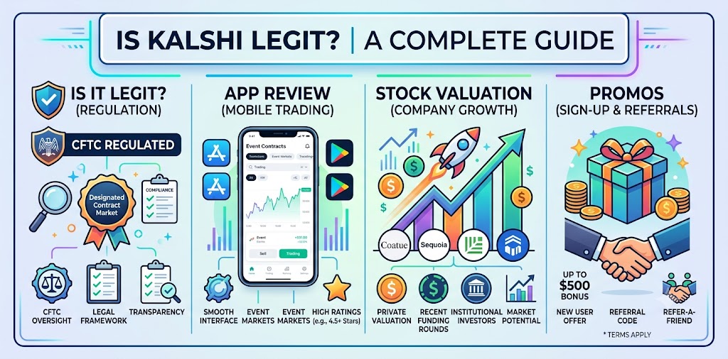 Is Kalshi Legit? App Review, Stock Valuation & Promos