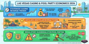 Las Vegas Casino Revenue & Pool Party Economics 2026