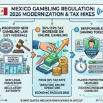 Mexico's 2026 Gambling Regulation Modernization & Tax Hikes