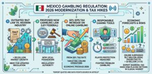 Mexico's 2026 Gambling Regulation Modernization & Tax Hikes