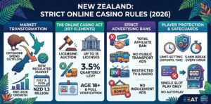 New Zealand Sets Strict Online Casino Advertising Rules
