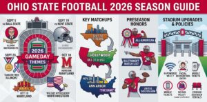 Ohio State Football Schedule 2026: Game Themes, Times, and Stadium Upgrades