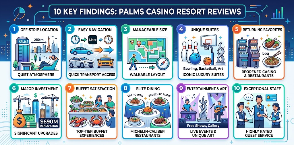 Palms Casino Resort Reviews: 10 Things to Know in 2026