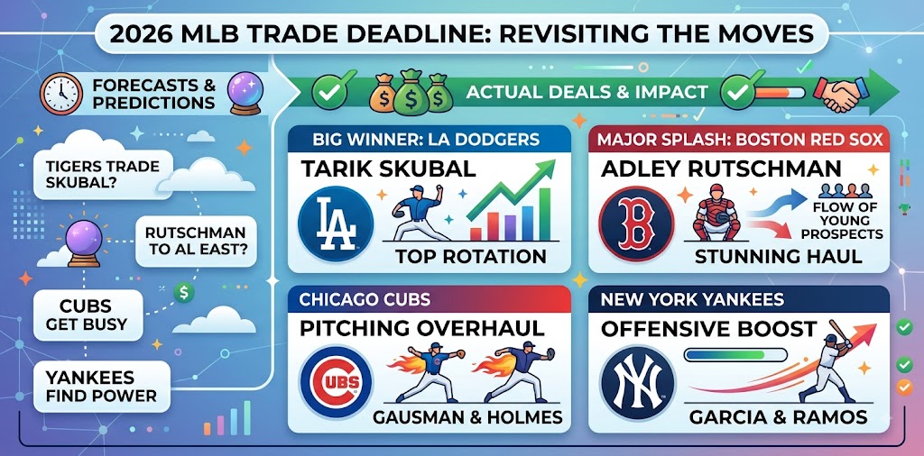 Revisiting 2026 MLB Trade Deadline Predictions: Data, Deals, and Analysis