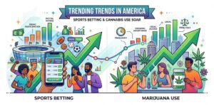 Sports Betting & Cannabis Use Soar in America