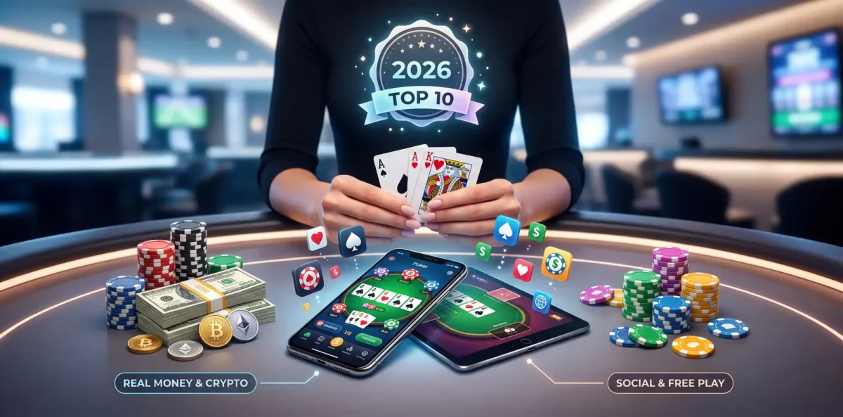 Top 10 Best Texas Hold’em Poker Sites & Apps (2026): Real Money vs. Free Play